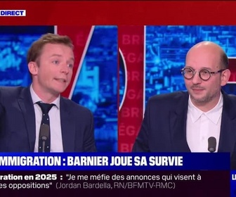 Replay Liberté Egalité Brunet! - Immigration : Barnier joue sa survie - 14/10