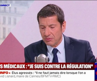 Replay Face à Face - Déserts médicaux: Je suis contre la régulation, déclare David Lisnard, président de l'Association des Maires de France