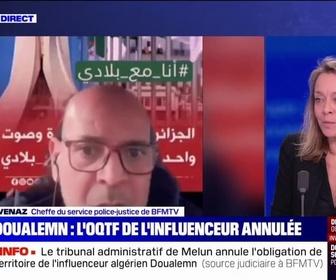 Replay BFM Story - L'OQTF de l'influenceur algérien Doualemn annulée par la justice, le ministère de l'Intérieur va faire appel