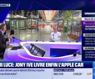 Replay Tech & Co, la quotidienne - Ferrari Luce : Jony Ive livre enfin l'Apple Car - 26/05