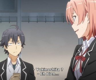 Replay My teen romantic comedy SNAFU - S2 E1 - Personne ne sait pourquoi ils sont venus au club d'assistance