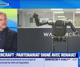 Replay Good Morning Business - Les robots vont commencer par faire du travail en usine, spécifiquement le travail pénible et dangereux: Wandercraft annonce un partenariat avec Renault