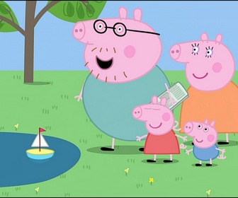 Replay Peppa Pig - S2 E12 - La mare aux petits bateaux