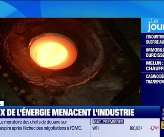 Replay Good Morning Business - Les prix de l'énergie menacent l'industrie