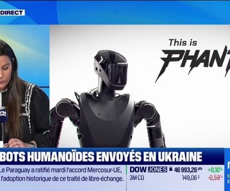 Replay Good Morning Business - Des robots humanoïdes envoyés en Ukraine