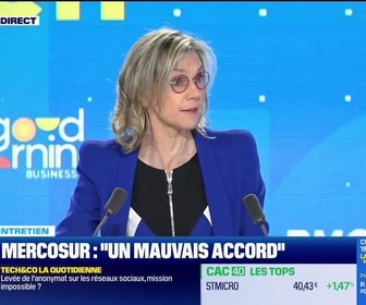 Replay Good Morning Business - Agnès Pannier-Runacher (Ministère de l'Agriculture) : Traité Mercosur, un mauvais accord - 28/03