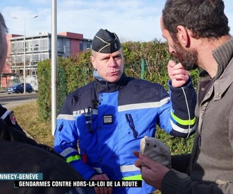 Replay Enquête d'action - Annecy-Genève : gendarmes contre hors-la-loi de la route (1/2)