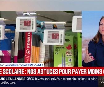 Replay BFM Première - Rentrée scolaire: comment payer les fournitures moins cher?