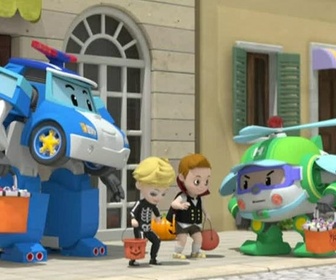 Replay Robocar Poli - Sécurité incendie avec Roy - On s'arrête on s'allonge et on roule