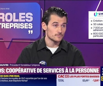 Replay Paroles d'entreprises - Bastien Chauvin (Unipros) : Unipros, coopérative de services à la personne - 21/02