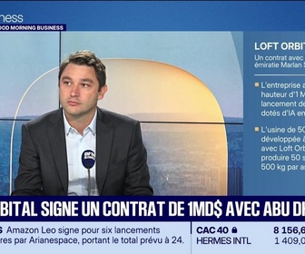 Replay French Tech : Loft Orbital signe un contrat d'un milliard de dollars avec Abu Dhabi - 10/09