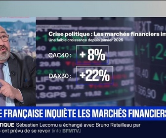 Replay BFM Première - BFM éco : La crise française inquiète les marchés financiers - 07/10