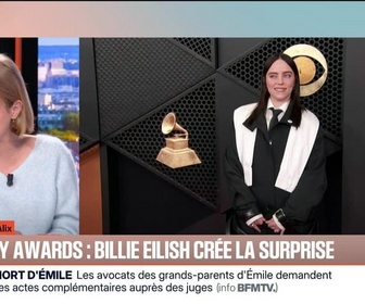 Replay BFM Première - Grammy Awards : Billie Eilish crée la surprise - 02/02