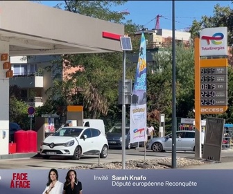 Replay BFM Première - J'ai regardé 7 à 8 stations avant de faire le plein: les stations-service les moins chères sont à sec