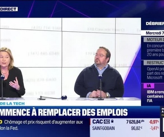 Replay Tech & Co, la quotidienne - L'IA commence à remplacer des emplois - 07/05