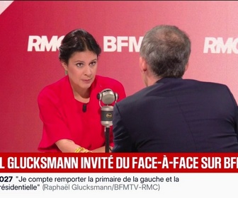 Replay Face à Face - J'ai aucun problème à débattre, assure Raphaël Glucksmann, candidat Place publique à l'élection présidentielle