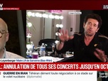 Replay BFM Grand Soir - Bruel : annulation de tous ses concerts jusqu'en octobre - 29/05