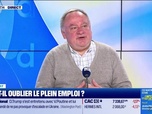 Replay Le débat - Nicolas Doze face à Jean-Marc Daniel : Faut-il oublier le plein-emploi ? - 11/11