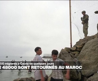Replay Journal de l'Afrique - Ceuta, environ 50000 clandestins sont repartis durant les dernières quarante-huit heures
