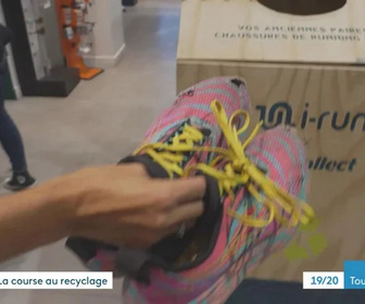 Replay Les dossiers d'ICI - Running, la course au recyclage