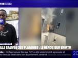 Replay 20H BFM - Je n'ai pas hésité [...] ils étaient en situation de détresse: Fousseynou Cissé raconte comment il a sauvé une famille de six personnes d'un incendie dans le 18e arrondissement de Paris