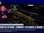 Replay 20H BFM - Collision de trains en Espagne: le bilan s'alourdit à au moins 40 morts