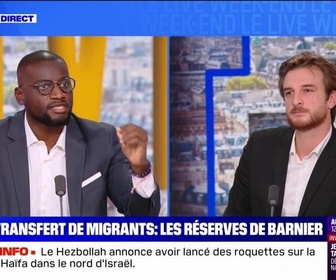 Replay Le Live Week-end - Transfert de migrants : les réserves de Barnier - 19/10