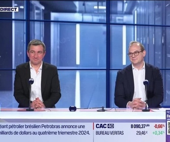 Replay BFM Bourse - La Data Room : 4,1% = la croissance annuelle des salaires négociés en zone euro au T4 2024 - 27/02