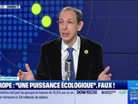 Replay BFM Bourse - Bullshitomètre : Grâce au Pacte Vert, l'Europe est en train de devenir une véritable puissance écologique - FAUX répond Gilles Petit - 02/05