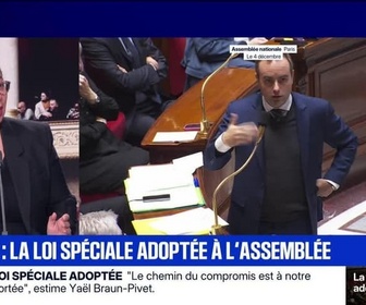 Replay Marschall Truchot - Marshall Truchot : Budget, la loi spéciale adoptée à l'Assemblée - 23/12
