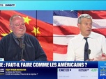 Replay Le débat - Nicolas Doze face à Jean-Marc Daniel : Chine, faut-il faire comme les Américains ? - 15/05