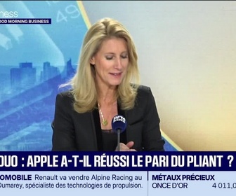 Replay Good Morning Business - Culture IA : iPhone Duo, Apple a-t-il réussi le pari du pliant ?, par Anthony Morel - 23/10