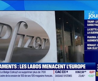 Replay Good Morning Business - Médicaments : les labos menacent l'Europe