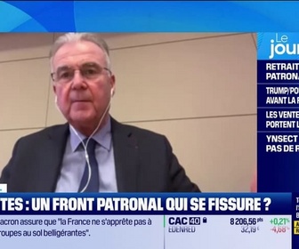 Replay Good Morning Business - Retraites: après la sortie du patron de la CPME sur l'âge de départ, la tension monte et le front patronal se fissure