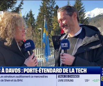 Replay Good Morning Business - Sébastien Badault (Ledger) : La géopolitique au cœur des débats à Davos - 21/01