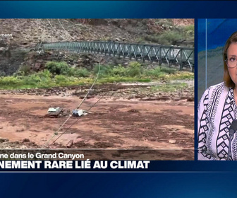 Replay Élément Terre, la quotidienne - Crue dans le Grand Canyon: le rôle du changement climatique