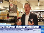 Replay Morning Retail : Monoprix équipe ses salariés d'exosquelettes, par Eva Jacquot - 23/10