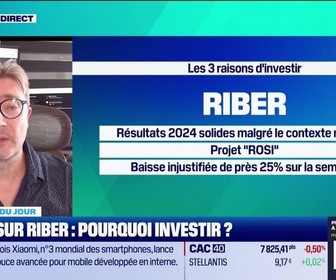 Replay Tout pour investir - La valeur du jour : Zoom sur Riber, pourquoi investir ? - 23/05