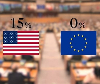 Replay ARTE Journal - Droits de douane : feu vert à l'accord UE-Etats-Unis