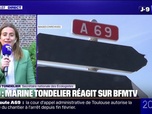 Replay 20H BFM - Reprise du chantier de l'A69: Il y a beaucoup de malhonnêteté politique dans ce projet, affirme Marine Tondelier (Les Écologistes)