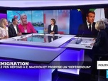 Replay Politique - L'immigration, enjeu de la fin du quinquennat d'Emmanuel Macron ?