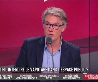 Replay Les Grandes Gueules - Faut-il interdire de vapoter dans les espaces non-fumeurs ?