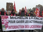 Replay Michelin : les salariés manifestent à Clermont-Ferrand