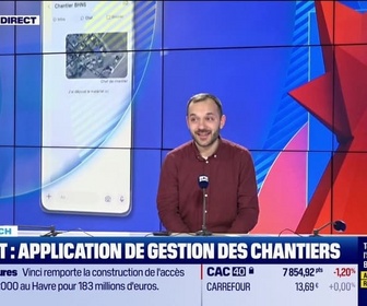 Replay Good Morning Business - French Tech : Kraaft, le WhatsApp des chantiers - 04/02